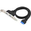 Conceptronic Scheda di interfaccia Conceptronic EMRICK11B con adattatore USB interno 3.2 Gen Nero