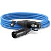 Rode Cavo microfono XLR Rode Premium 3m Blu [XLR3M-B]