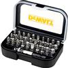 DeWalt, Juego de 31 piezas con puntas de atornillar y adaptador de cambio rápido