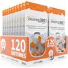 SDU SPECIALISTIDELLUDITO 120 Pile Modello 13 Arancione (PR48) - 20 Confezioni da 6 Batterie per Apparecchi Acustici 1,45V - Pile Acustiche Rayovac Varta Extra