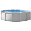 Intex 26724ND 4.57m x 1.07m Prism Frame Premium Pool Set (Includes Filter Pump, Safety Ladder, Ground Cloth, Pool Cover)