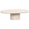 Richmond Interiors Tavolino da Caffè Clayton Beige - 110×90