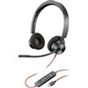 Poly Blackwire 3320 | nero/rosso