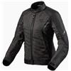 Revit GIACCA TORQUE 2 H2O LADIES- NERO-ANTRACITE REGULAR REV'IT : Taglia - 46