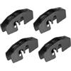 A ABSOPRO Universale Anteriore Tergicristalli Lama Braccio Adattatore Clip Tipo-A - 4pz Nero Sostituzione dell'articolo