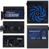 GielleService ALIMENTATORE COOLBOX POWERLINE III 550W ATX 12V PFC attivo Ventola da 120mm COO-FAPW3-550