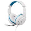 Deltaco GAM-127-W - Cablato - Gioco - 20 - 20 Hz - 345 g - Cuffie - Blu - Bianco
