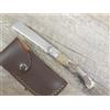 COLTELLO 20 CM SARDEGNA SARDO GALLURESA LAMETTA MANICO IN corno di montone