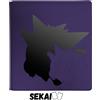 ALBUM ULTRA PRO BINDER ZIPPERED 12 POCKET GENGAR 480 CARD 12 TASCHE RACCOGLITORE