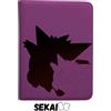 Ultra PRO ALBUM ULTRA PRO BINDER ZIPPERED 9 POCKET GENGAR 360 CARDS 9 TASCHE RACCOGLITORE