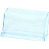 Donau Portabiglietti da visita da tavolo Donau in PS 1 scomparto - 110x45x55 mm - trasparente - 7475001-99 - F08963