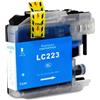 no-brand Originale Cartuccia compatibile Brother LC223 ciano TTCMBRLC223C - F09365