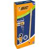 Bic Penna a sfera con cappuccio BIC Cristal Glacé punta M 1 mm - inchiostro blu - colore fusto oro - 302522 - F09027