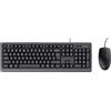 Trust Set tastiera e mouse a filo Trust Primo nero 23971 - F08934