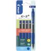 Pilot Set2Go 4 penne roller gel a scatto G-2+ blu 001464 conf. 4 pz - F09048