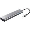 Trust Adattatore multiporta Trust Dalyx in alluminio 7-in-1 25661 - F08922