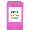 no-brand Originale Cartuccia compatibile HP 301XL colore - CH564EE ciano, giallo, magenta TTCMHP301XLC - F09389