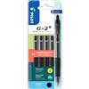 Pilot Set2Go 4 penne roller gel a scatto G-2+ nero 001463 conf. 4 pz - F09049