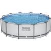 Bestway Piscina solo struttura grigio chiaro - 366x100 cm