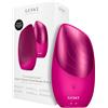 GESKE Sonic Facial Brush 6 in 1 Detergente viso con effetto termico | SmartAppGuided™ | Pulizia della pelle | Spazzola per la pulizia con funzione riscaldante | Massaggiatore facciale