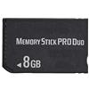 SHEAWA MS Pro Duo Memory Stick ad alta velocità per Sony PSP e fotocamera Cybershot (8 GB)