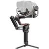 DJI RS 3 Pro Combo - Stabilizzatore a 3 assi per fotocamere DSLR, blocchi degli assi automatizzati, bracci estesi in fibra di carbonio, carico utile testato da 4,5 kg, messa a fuoco LiDAR