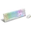MSI Vigor GK30 Combo White tastiera Mouse incluso USB QWERTY Italiano Bianco
