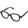 David Beckham DB 7140 003 | Occhiali da Vista Graduati | Plastica | Quadrati | Nero | Adrialenti