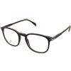 David Beckham DB 1212 S9W | Occhiali da Vista Graduati | Plastica | Quadrati | Blu, Marrone | Adrialenti