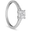 ALFIERI & ST. JOHN Anello in oro e diamanti baguette ct 0.38