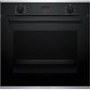 Bosch PRONTA CONSEGNA - SPEDIZIONE IMMEDIATA Bosch HBA234BB3 Serie 4 Forno da Incasso Multifunzione Elettrico 60 cm Nero Classe A+Manopole push pull