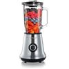 Severin SM 3734 - Multi Mixer con Macina 2 in 1, Senza accessori, in acciaio inox spazzolato/nero