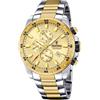 Festina Orologio Uomo Analogico in Acciaio Inossidabile 316L - Movimento al Quarzo - Cronografo - Calendario - Vetro Minerale ad Alta Resistenza - Impermeabile 10 ATM F20562/1 Chrono Sport