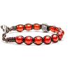 Tamashii Bracciale Unisex Bracciale Composto da Agata Rosso Passione. Misura: Regolabile. La referenza è bhs1100-124