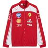 PUMA Giacca sportiva Scuderia Ferrari HP Replica Drivers Authentic da uomo, Accessori, Rosso, L