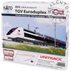 KATO 10-022 - N 1:160 - start set binari con treno TGV Euroduplex INOUI con bina