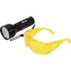 YATO Set torcia + occhiali di sicurezza YATO YT-08581 Torcia UV 51 LED