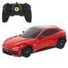 ColorBaby RASTAR RC Ferrari Purosangue, Scala 1.24, Replica Telecomando, Porte a battente, Dettagli fedeli, Auto da collezione, per ragazzi e ragazze dai 6 anni (41370)