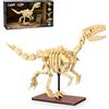 JAMARA 402891 CADA Dinosauro Fossil Velociraptor Bricks, idea regalo per ragazzo e ragazza, giocattolo dinosauro bambini, set giurassico, combinabile con altri modelli