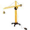 ColorBaby Teamsterz Gru da costruzione, misura grande, oltre 100 cm, telecomando con cavo, gancio di carico, include 3 batterie AAA, design realistico per bambini dai 3 anni (39509)
