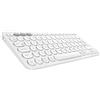LOGITECH Tastiera Logitech K380 Bluetooth QWERTY bianca