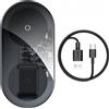 Baseus Caricabatterie a induzione SIMPLE PRO 2in1 per telefono + AirPods Tipo C (WXJK-CA02) Trasparente