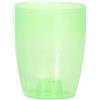 Prosperplast Vaso da fiori 2,4L Coubi 16x16x18,3 cm, Verde