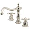 Kingston Brass KS1976AX 8 Rubinetto per lavabo diffuso, Nichel Lucido