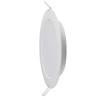 V-TAC PRO Mini Pannello LED Chip CREE 12W Rotondo da Incasso Foro 145-150mm Bianco CCT 78616
