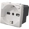 ETTROIT Presa Schuko Italiana Smart WiFi TUYA 16A con meter Consumi Compatibile Bticino Matix - MTWF2102