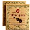 Fansjoy 2 Set Corde per 4/4 Violino (G-D-A-E), Universale Set Completo di Corde per Violino 4/4 e 3/4, con Estremità a Sfera Nichelata