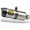 Arrow Terminale di Scarico Arrow Thunder Titanio con fondello carb