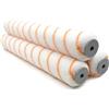 ROLLINGDOG Coperture per rullo da pittura, 45,7 cm, confezione da 3 manicotti in poliestere per pareti, soffitti, pavimenti e terrazze, senza pelucchi, lavabili e riutilizzabili