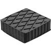 BGS 7037 | Pad in gomma | per ponti sollevatori | 116,5 x 116,5 x 36,5 mm